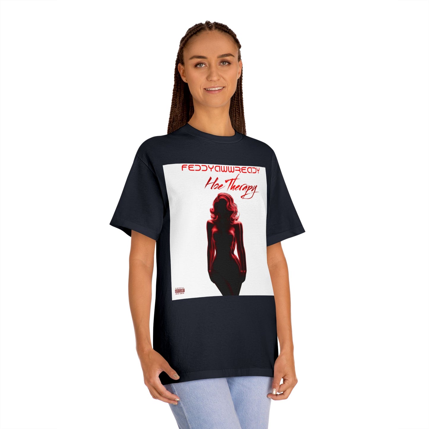 Her Therapy Unisex Classic Tee | Casual Streetwear, Music Lovers Gift, Cool Graphic Shirt, Relaxed Fit Tee, Unique Artwear