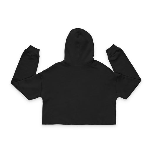 Retro Women's Cropped Hoodie with 'Last Life' Design, Trendy Crop Top, Casual Wear, Fitness Fashion, Gift for Her