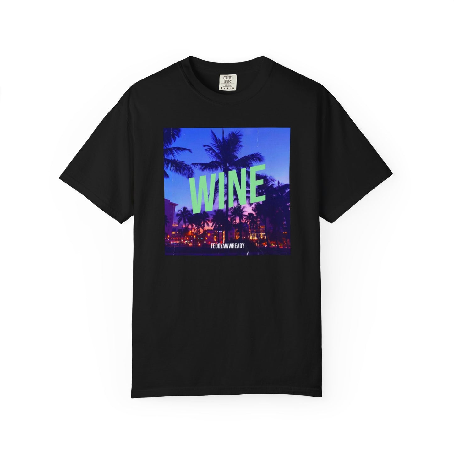 T-Shirt featuring Vibrant Wine Design for Casual Vibes, Perfect for Wine Lovers, Summer Events, and Parties
