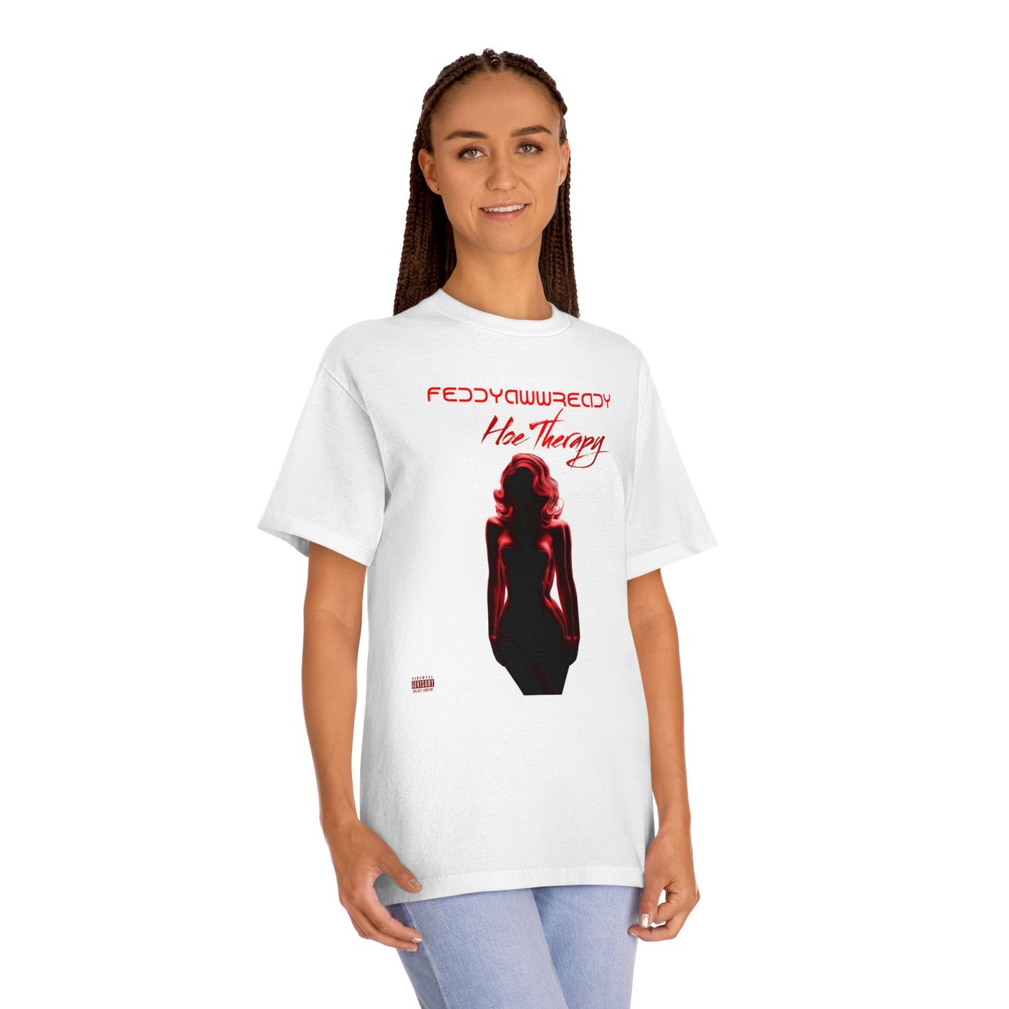 Her Therapy Unisex Classic Tee | Casual Streetwear, Music Lovers Gift, Cool Graphic Shirt, Relaxed Fit Tee, Unique Artwear